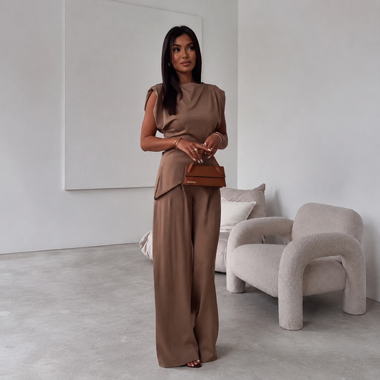 Stylish Long Sleeve Suit Set